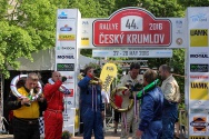 Rallye Český Krumlov: Dojezd historiků do cíle